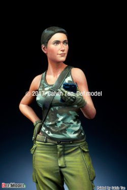画像6: DEF.MODEL[DF24001]1/24 イスラエル女性兵士(現用)