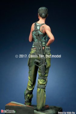 画像4: DEF.MODEL[DF24001]1/24 イスラエル女性兵士(現用)