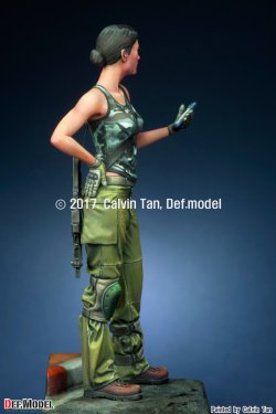 画像3: DEF.MODEL[DF24001]1/24 イスラエル女性兵士(現用)