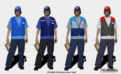 画像8: DEF.MODEL[DF24004]1/24 現用 配送ドライバー"ハンク"