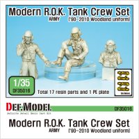 DEF.MODEL[DF35016]1/35 韓国陸軍戦車兵1990-2010(3体セット)