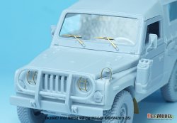 画像3: DEF.MODEL[DK35007]1/35 現用 韓国陸軍K-131 1/4t軍用小型汎用車 フルキット