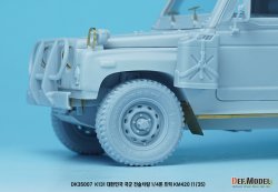 画像4: DEF.MODEL[DK35007]1/35 現用 韓国陸軍K-131 1/4t軍用小型汎用車 フルキット