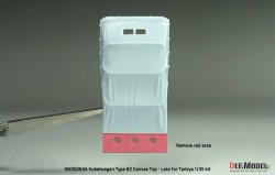 画像3: DEF.MODEL[DM35064A]1/35 WWII ドイツ キューベルワーゲンType82 幌セット 後期型 2024リニューアル版(タミヤ用)