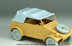 画像10: DEF.MODEL[DM35064A]1/35 WWII ドイツ キューベルワーゲンType82 幌セット 後期型 2024リニューアル版(タミヤ用)