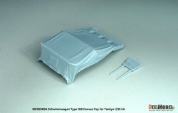 画像2: DEF.MODEL[DM35065A]1/35 WWII ドイツ シュビムワーゲンType166 幌セット 2024リニューアル版(タミヤ用)