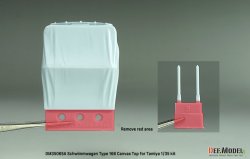 画像3: DEF.MODEL[DM35065A]1/35 WWII ドイツ シュビムワーゲンType166 幌セット 2024リニューアル版(タミヤ用)