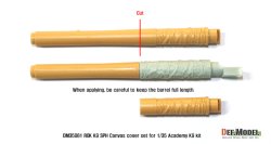 画像4: DEF.MODEL[DM35081]1/35 K-9自走砲キャンバスカバーセット(アカデミー用)