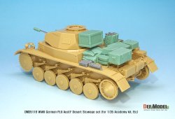 画像4: DEF.MODEL[DM35118]1/35 WWIIドイツ陸軍II号戦車F型 北アフリカ戦線車載収納セット(アカデミー用)