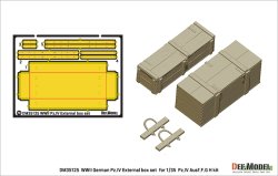 画像2: DEF.MODEL[DM35125]1/35 WWIIドイツIV号戦車用外装木製弾薬箱セット(IV号戦車G/H型用)