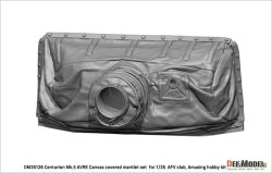 画像6: DEF.MODEL[DM35126]1/35 現用 センチュリオンMk.5AVRE用キャンバスカバー付防盾セット(AFVクラブ/アミュージングホビー用)