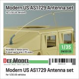 DEF.MODEL[DM35129]1/35 現用 アメリカ軍AS1729アンテナ/アンテナ基部セット(各模型メーカー対応)