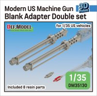 DEF.MODEL[DM35130]1/35 現用 アメリカ軍機関銃用空包アダプターセット(各模型メーカー対応)