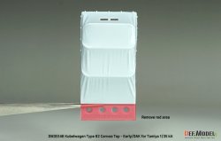 画像3: DEF.MODEL[DM35146]1/35 WWII ドイツ キューベルワーゲンType82 幌セット 初期型/DAK(タミヤ用)