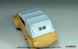 画像8: DEF.MODEL[DM35146]1/35 WWII ドイツ キューベルワーゲンType82 幌セット 初期型/DAK(タミヤ用)