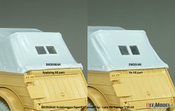 画像10: DEF.MODEL[DM35146]1/35 WWII ドイツ キューベルワーゲンType82 幌セット 初期型/DAK(タミヤ用)