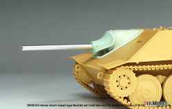 画像7: DEF.MODEL[DM35154]1/35 WWII ドイツ ヘッツァー駆逐戦車中期/後期型用 ショートノーズ型マントレット/砲身セット(アカデミー/タミヤ/タコム用)