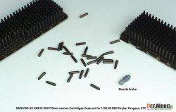 画像5: DEF.MODEL[DM35155]1/35 現用 アメリカ XM813ブッシュマスターII 30mm機関砲30x173mm弾 空薬莢セット マズルブレーキ付(400個入)