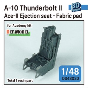 画像1: DEF.MODEL[DS48020]1/48 現用 アメリカ空軍 A-10サンダーボルトII ACES-II射出座席 布張りタイプ(アカデミー用) (1)