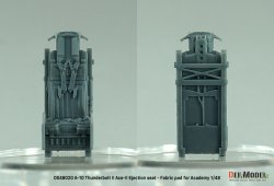 画像3: DEF.MODEL[DS48020]1/48 現用 アメリカ空軍 A-10サンダーボルトII ACES-II射出座席 布張りタイプ(アカデミー用)