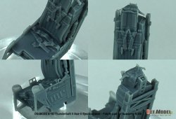 画像6: DEF.MODEL[DS48020]1/48 現用 アメリカ空軍 A-10サンダーボルトII ACES-II射出座席 布張りタイプ(アカデミー用)