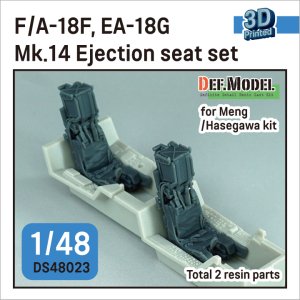 画像1: DEF.MODEL[DS48023]1/48 現用 アメリカ海軍 F/A-18Fスーパーホーネット/EA-18Gグラウラー Mk.14射出座席(2個入 モンモデル/ハセガワなど用) (1)