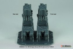 画像5: DEF.MODEL[DS48023]1/48 現用 アメリカ海軍 F/A-18Fスーパーホーネット/EA-18Gグラウラー Mk.14射出座席(2個入 モンモデル/ハセガワなど用)