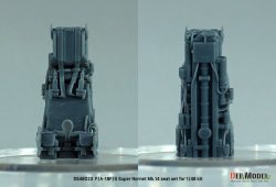 画像6: DEF.MODEL[DS48023]1/48 現用 アメリカ海軍 F/A-18Fスーパーホーネット/EA-18Gグラウラー Mk.14射出座席(2個入 モンモデル/ハセガワなど用)