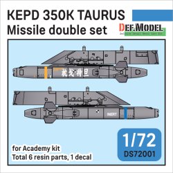 画像1: DEF.MODEL[DS72001]1/72 現用 韓国空軍KEPD350Kタウルスミサイルセット(アカデミー用)