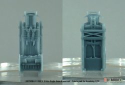 画像4: DEF.MODEL[DS72004]1/72 現用 アメリカ空軍/韓国空軍 F-15Eストライクイーグル/F-15Kスラムイーグル ACES-II射出座席セット 布張りタイプ(アカデミー用)
