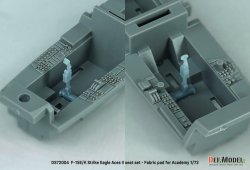 画像9: DEF.MODEL[DS72005]1/72 現用 アメリカ空軍/韓国空軍 F-15Eストライクイーグル/F-15Kスラムイーグル ACES-II射出座席セット ウール張りタイプ(アカデミー用)