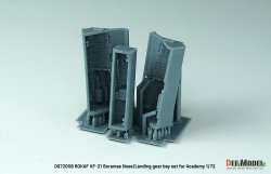 画像2: DEF.MODEL[DS72008]1/72 現用 韓国空軍 KF-21ボラメ 前/後脚収納庫セット(アカデミー用)