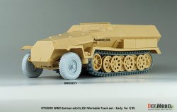 画像12: DEF.MODEL[DT35001]1/35 WWIIドイツSd.kfz.251ハノマーク用初期型可動履帯セット(各社キット対応)