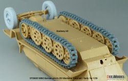 画像9: DEF.MODEL[DT35001]1/35 WWIIドイツSd.kfz.251ハノマーク用初期型可動履帯セット(各社キット対応)