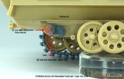 画像11: DEF.MODEL[DT35002]1/35 WWIISd.kfz.251 ドイツSd.kfz.251ハノマーク用後期型可動履帯セット(各社キット対応)