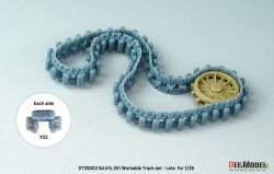 画像4: DEF.MODEL[DT35002]1/35 WWIISd.kfz.251 ドイツSd.kfz.251ハノマーク用後期型可動履帯セット(各社キット対応)