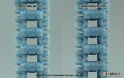 画像6: DEF.MODEL[DT35002]1/35 WWIISd.kfz.251 ドイツSd.kfz.251ハノマーク用後期型可動履帯セット(各社キット対応)