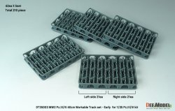 画像2: DEF.MODEL[DT35003]1/35 WWII Pz.III/IV 40cm 可動履帯セット 初期型 (Pz.III/IV 用)