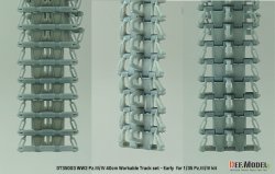 画像6: DEF.MODEL[DT35003]1/35 WWII Pz.III/IV 40cm 可動履帯セット 初期型 (Pz.III/IV 用)