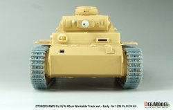 画像8: DEF.MODEL[DT35003]1/35 WWII Pz.III/IV 40cm 可動履帯セット 初期型 (Pz.III/IV 用)