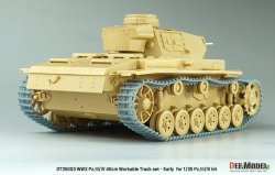 画像9: DEF.MODEL[DT35003]1/35 WWII Pz.III/IV 40cm 可動履帯セット 初期型 (Pz.III/IV 用)