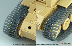 画像11: DEF.MODEL[DT35004]1/35 WWII ドイツ WWII Pz.III/IV 40cm 可動履帯セット 冬季用ヴィンターケッテ(Pz.III用)