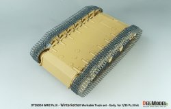 画像12: DEF.MODEL[DT35004]1/35 WWII ドイツ WWII Pz.III/IV 40cm 可動履帯セット 冬季用ヴィンターケッテ(Pz.III用)