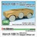画像1: DEF.MODEL[DW30039]1/35 WWII独 ホルヒ108 type 1a/40 自重変形フロントホイールセット(タミヤ/ICM用) (1)