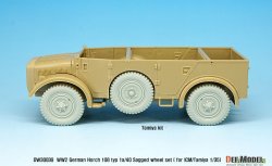 画像13: DEF.MODEL[DW30039]1/35 WWII独 ホルヒ108 type 1a/40 自重変形フロントホイールセット(タミヤ/ICM用)