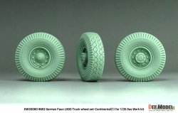 画像3: DEF.MODEL[DW30080]1/35 WWII ドイツ FAUN L900大型トラック 自重変形タイヤセット＃1(ダスヴェルク用)