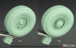 画像4: DEF.MODEL[DW30080]1/35 WWII ドイツ FAUN L900大型トラック 自重変形タイヤセット＃1(ダスヴェルク用)