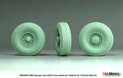 画像4: DEF.MODEL[DW30081]1/35 WWII ドイツ FAUN L900大型トラック 自重変形タイヤセット＃2(ダスヴェルク用)