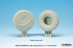 画像3: DEF.MODEL[DW35103]1/35 現用米 MATV RG-31 Mk.5 自重変形タイヤ(キネティック用)