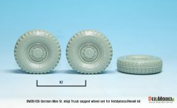 画像4: DEF.MODEL[DW35105]1/35 現用独 MAN 5tトラック 自重変形タイヤ(レベル,ホビーボス用)